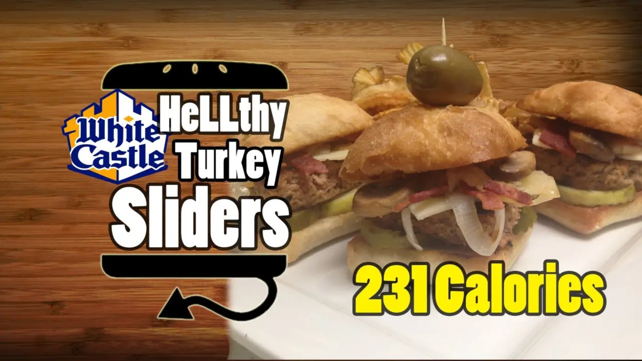 White Castle Style Turkey Sliders