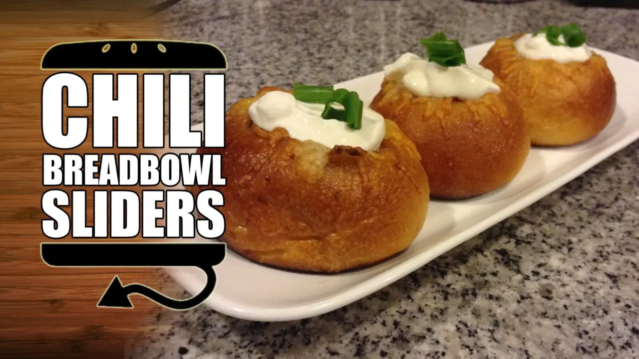Chili Bread Bowl Sliders Recipe