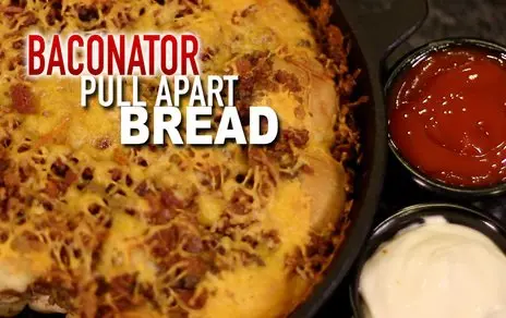 Baconator Pull Apart Bread