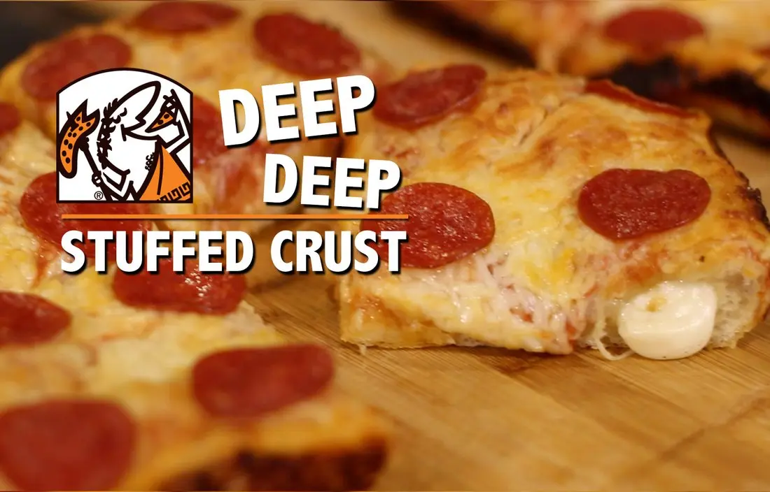 Deep Deep Stuffed Crust Pizza
