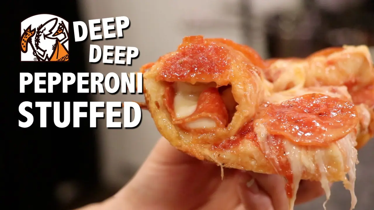 Pepperoni Stuffed Pizza