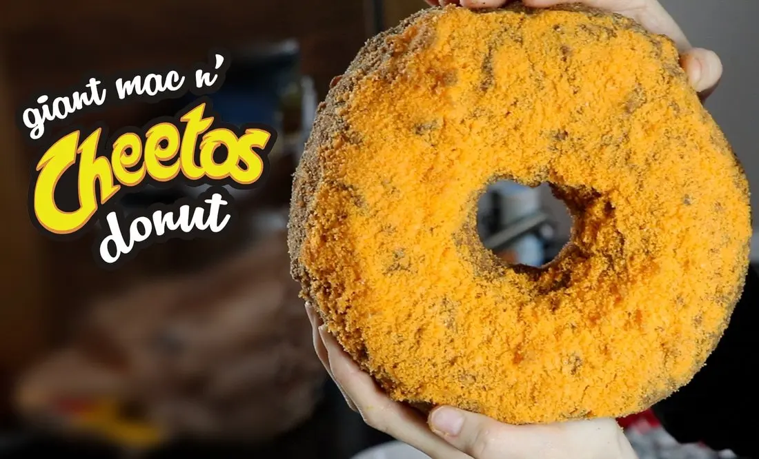 Giant Mac N’ Cheetos Donut