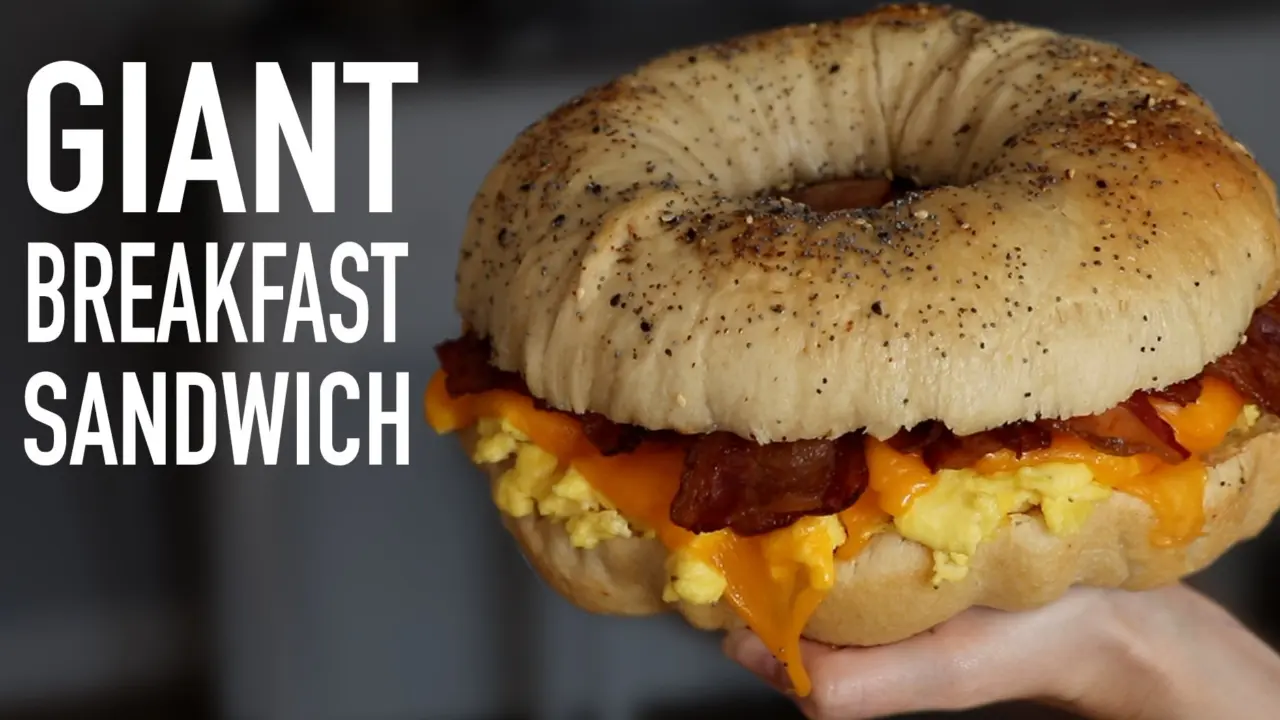 GIANT BREAKFAST SANDWICH