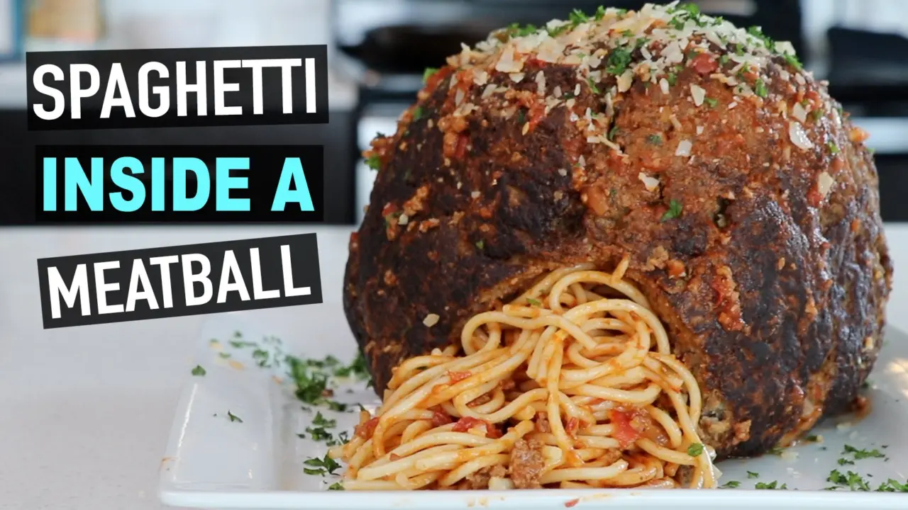 Spaghetti Inside a Meatball