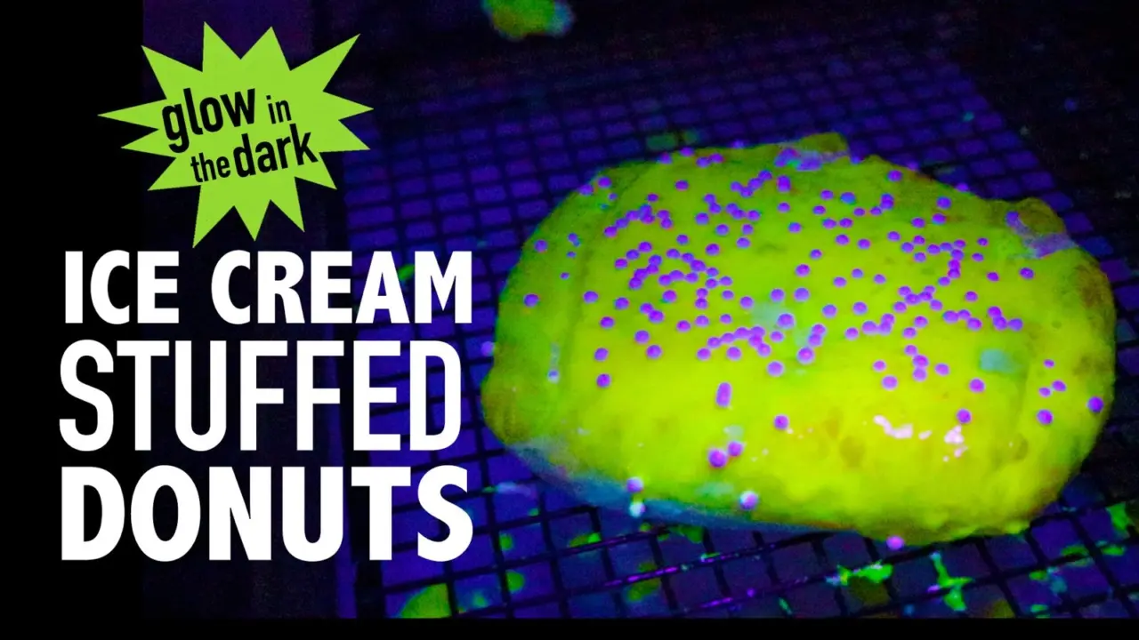 Ice Cream Stuffed Glonuts