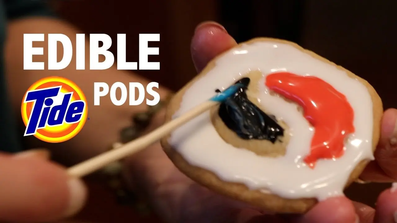 DIY EDIBLE TIDE PODS FT UGLY SWEATER COOKIE