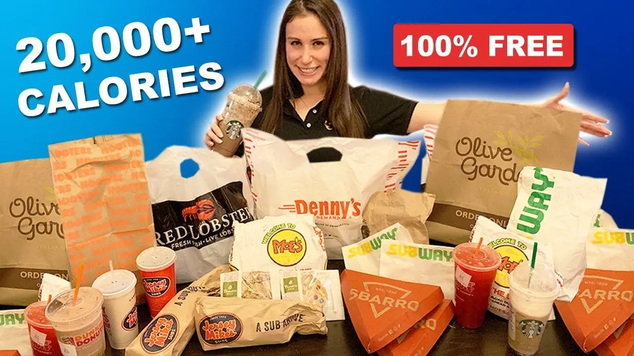 How to get 20,000 Calories of FREE FOOD on your BIRTHDAY 🎉🎂