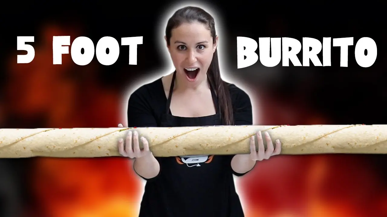 5 FOOT LONG BURRITO 🌯
