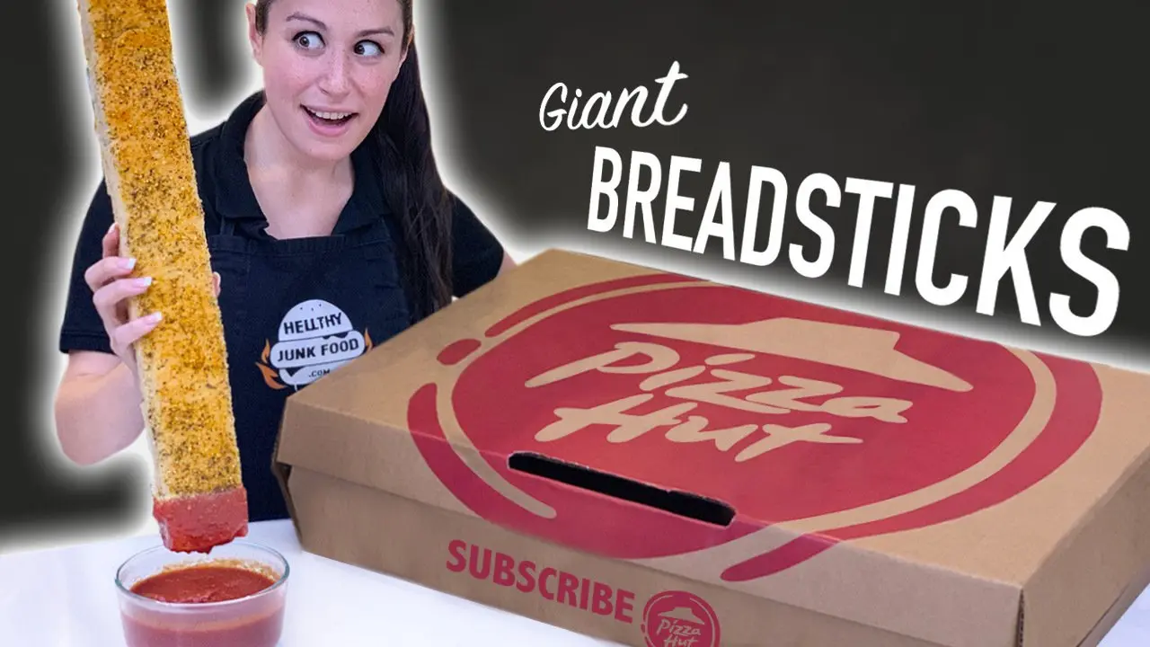 DIY Giant Pizza Hut Breadsticks