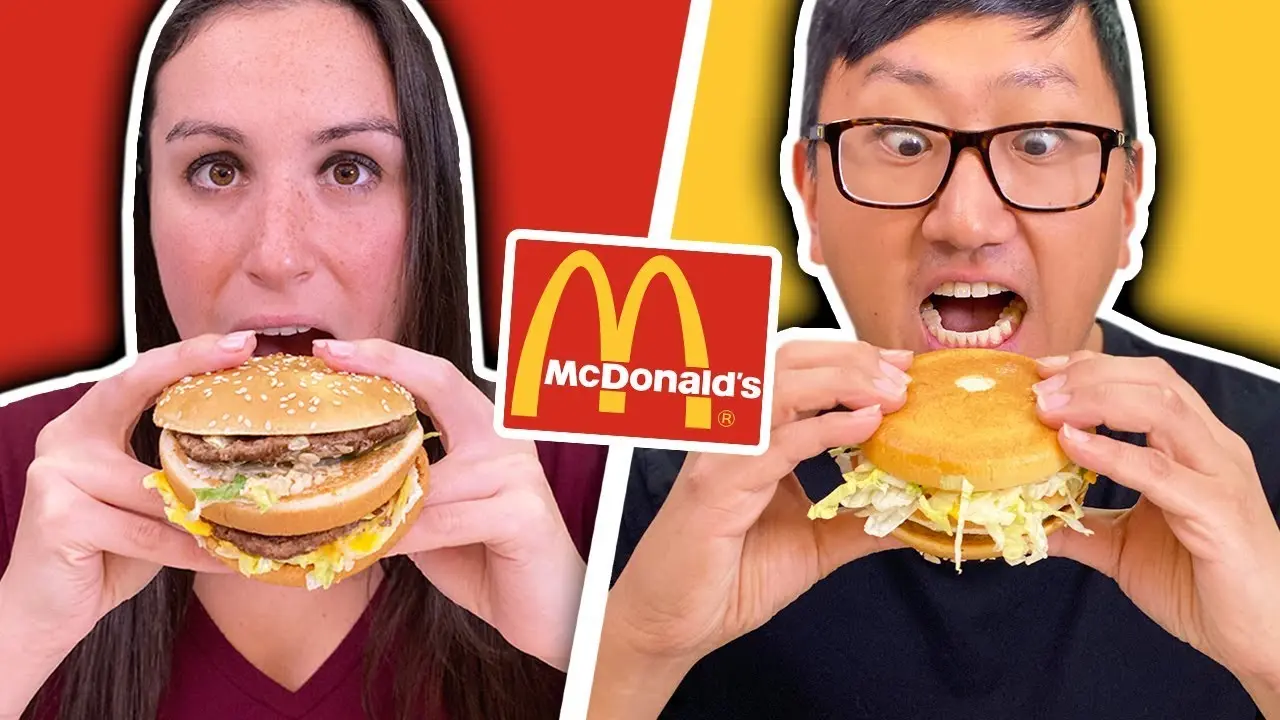WRONG WAY VS RIGHT WAY // Eating ALL THE McDonalds Food