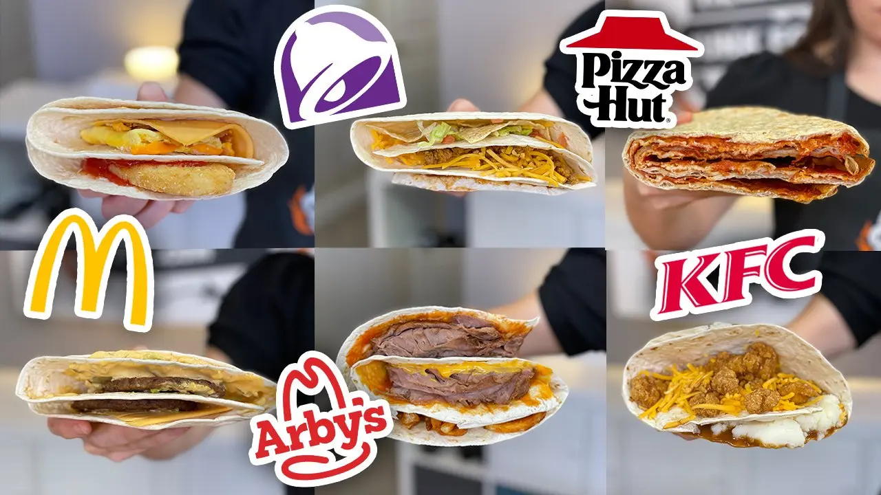 Turning FAST FOOD into the Tortilla Wrap Hack Trend
