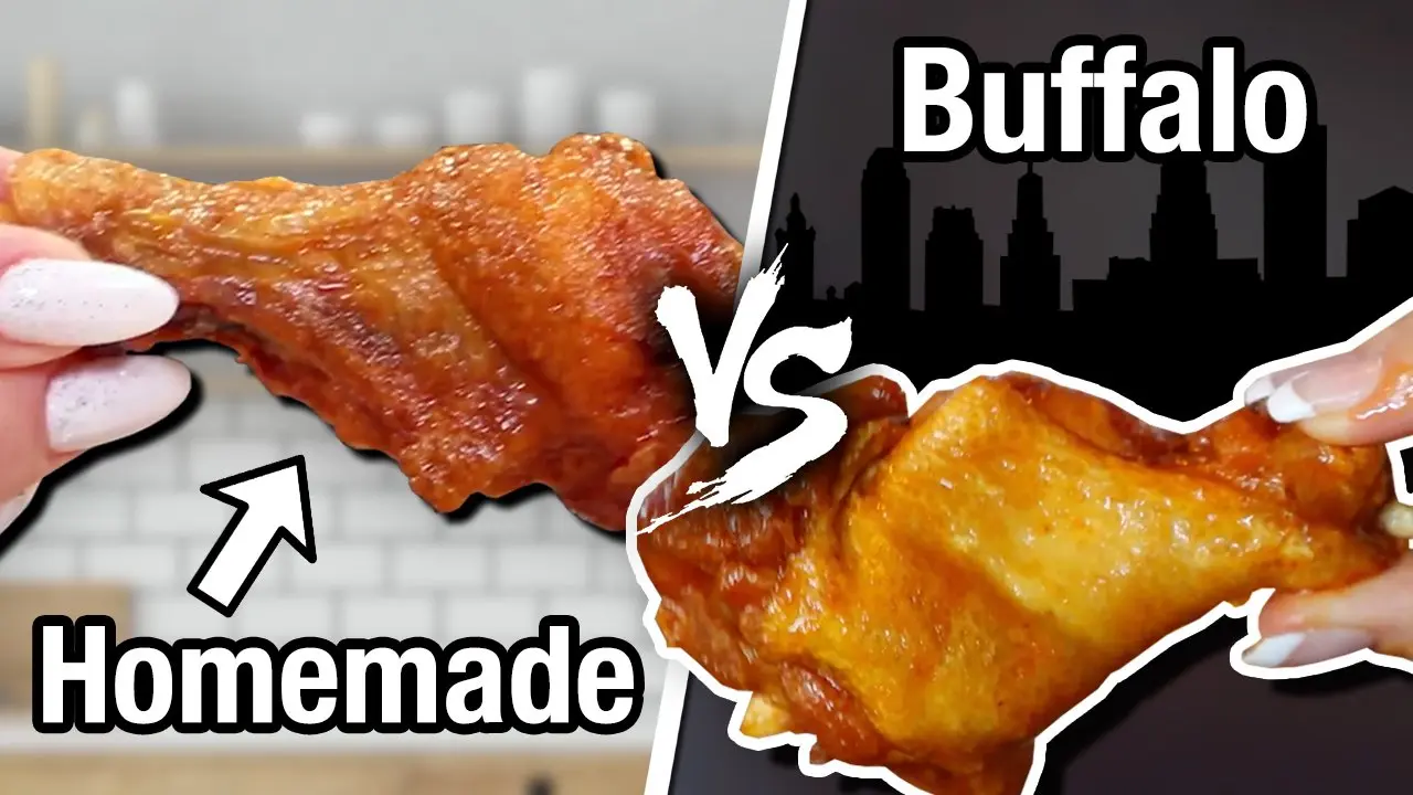 Homemade VS Authentic Buffalo Chicken Wings